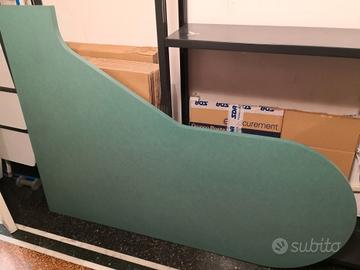 Scrivania  a penisola per camera studio 