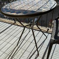 TAVOLINO ROTONDO DA ESTERNO