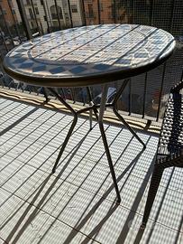 TAVOLINO ROTONDO DA ESTERNO