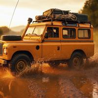 Land Rover Defender modellino vintage