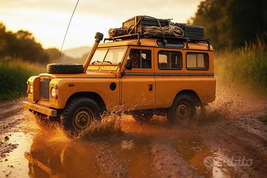 Land Rover Defender modellino vintage