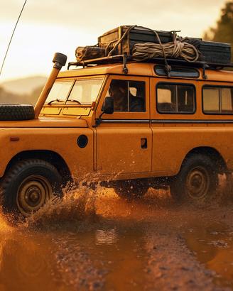 Land Rover Defender modellino vintage