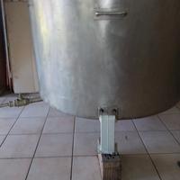 Cisterna per alimenti in acciaio inox