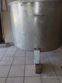 Cisterna per alimenti in acciaio inox