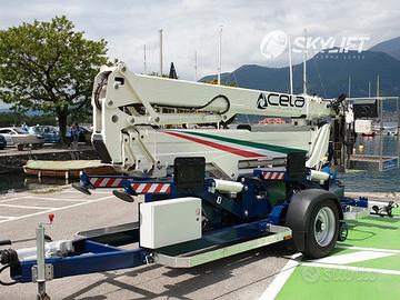 Piattaforma aerea trainabile Cela DT Trailer 25