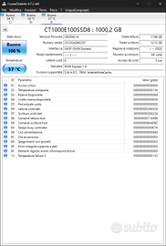 SSD Nvme Crucial E100 1TB