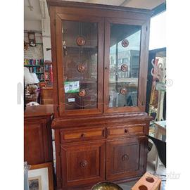 CREDENZA VETRINA LEGNO