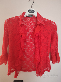 Coprispalle in pizzo