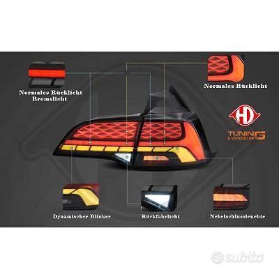 Set Conversione Tesla Fari Led Poste Modello 3 17-