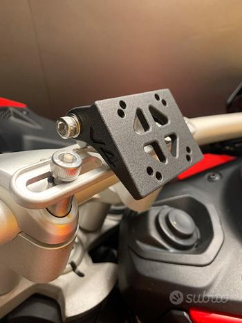 Supporto Navigatore da manubrio CNC Alluminio