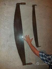 Vecchie SEGHE da boscaiolo a due mani