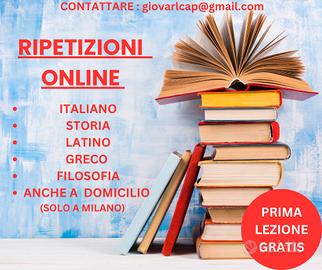 Ripetizioni per medie - liceo