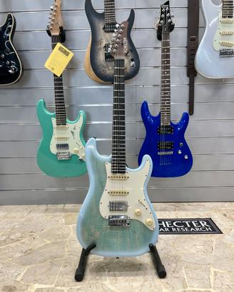 SCHECTER TRADITIONAL FLAME TOP NICK JOHNSTON HSS A