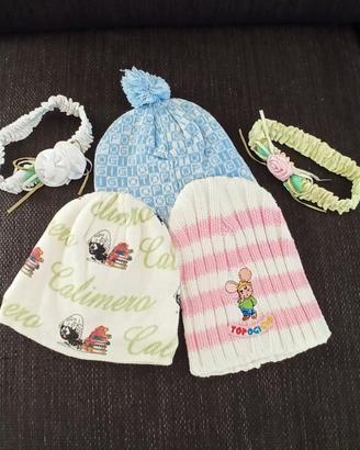 3 cappellini bimbi