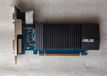 Scheda video ASUS NVIDIA 2Gb GDDR5 GT710-SL-2GD5