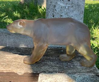 Figura pubblicitaria di orso polare