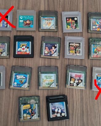 Cartucce Gameboy Classic