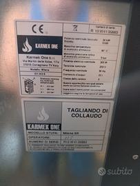 stufa a pellet idro  karmek One Milena SR 34kw