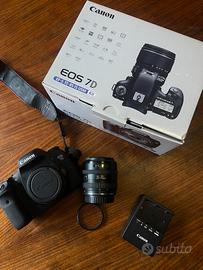 Canon eos 7D + EF 35-70mm + accessori