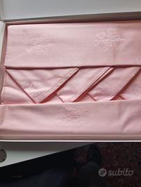 Tovaglia in cotone rosa
