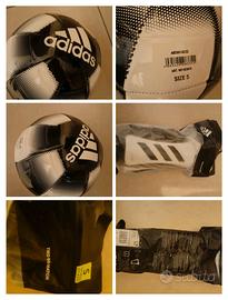 Adidas Pallone size 5 più Parastinchi taglia S
