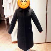 Marella piumino lungo nero