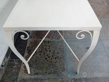 Tavolo giardino in ferro battuto