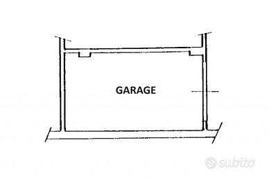 Garage singolo piano interrato di club sportivo