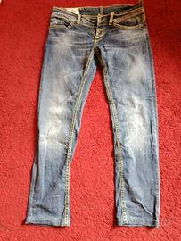 Jeans Kody vintage slim fit blu L IT44 effetto usu