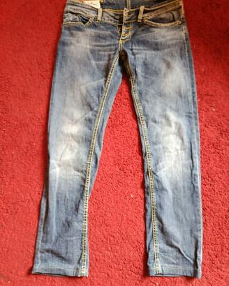 Jeans Kody vintage slim fit blu L IT44 effetto usu