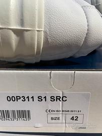 Scarpe antinfortunistiche bianche