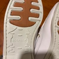 Scarpe cuoio bianche num 43 marca Botalo