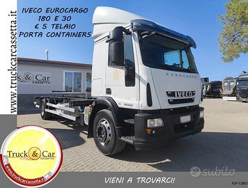IVECO EUROCARGO 180E30-2012-TELAIO PORTACONTAINERS