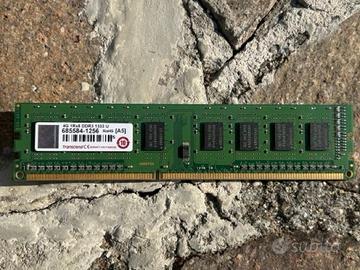 Ram DIMM Ddr3 Transcend 4gb pc3 10600 1333MHz
