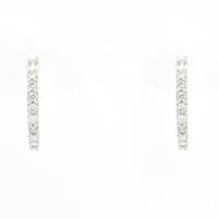 Orecchini oro e diamanti Ct 0,26