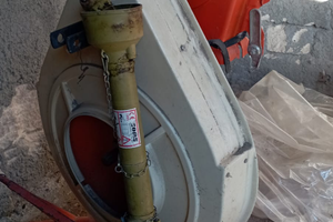 Mulino per cereali con giunto cardanico