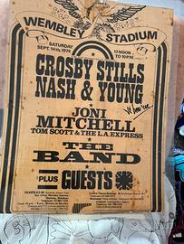 Locandina legendario concerto Wembley 1974