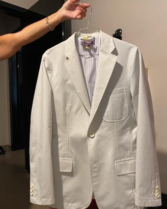 Giacca Bianca Cotton & Silk maschile taglia S