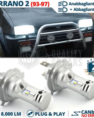 Kit Luci LED H4 Per Fari NISSAN TERRANO 2 93-97