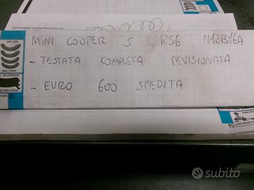 Testata completa revisionata mini cooper s rs6