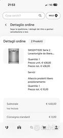 Lavastoviglie Bosh libera installazione