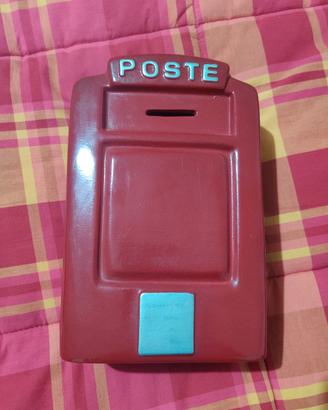salvadanaio cassetta delle poste italiane 