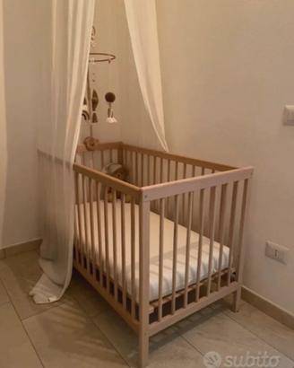 Lettino - Culla Zara Home in legno + materasso