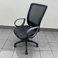 Sedia da ufficio ergonomica con schienale in rete
