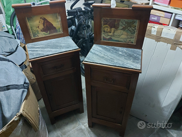 Comodini vintage e quadri