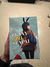 manga bunny girl senpai cofanetto
