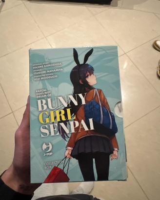 manga bunny girl senpai cofanetto