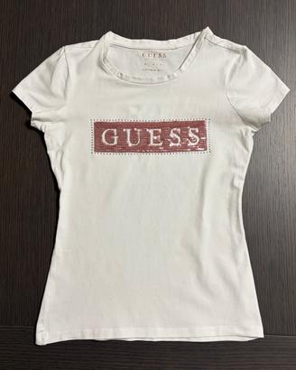 Maglietta T-shirt donna Guess taglia S