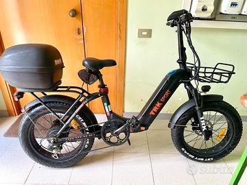 Bici elettrica trk sport pieghevole