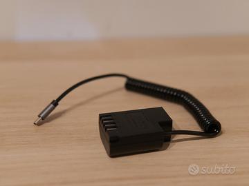 Dummy Battery USB-C Lumix GH5 nuovo
